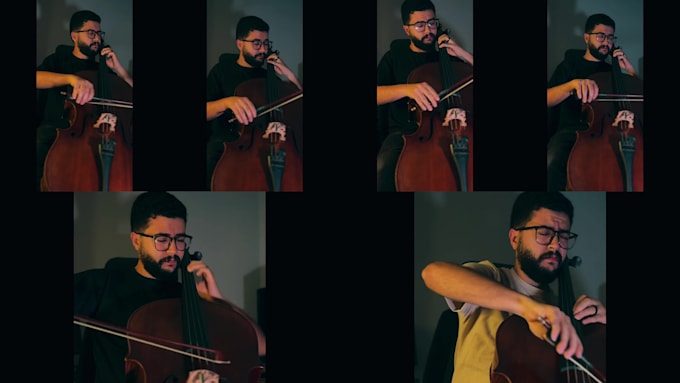 create cello solos and layered cello ensembles