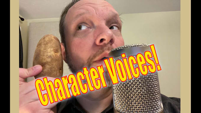 be your character voice over actor for animation, anime, game, cartoon