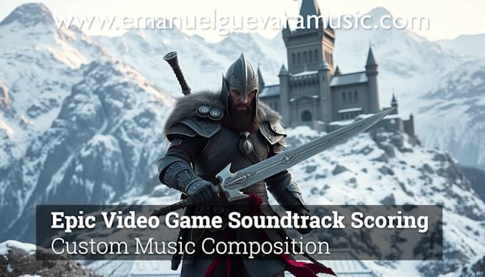 create epic video game soundtrack