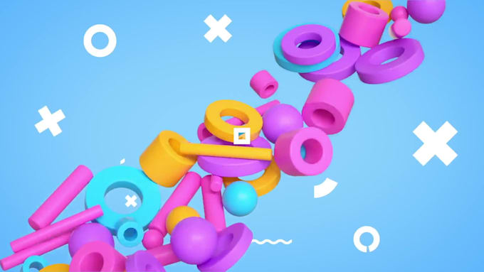 create 3d logo animation video intro for youtube channel