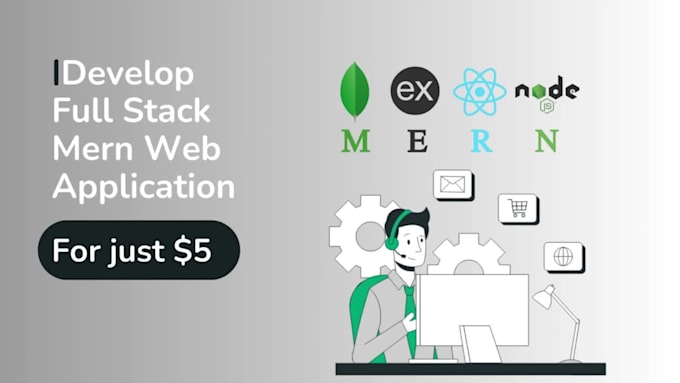 develop full mern stack website reactjs nodejs mongodb