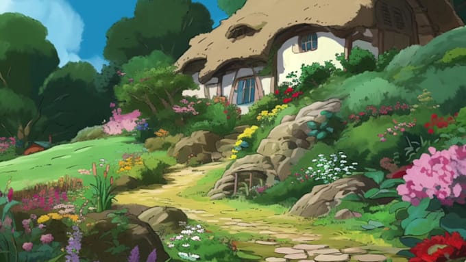 create custom backgrounds and characters for children books