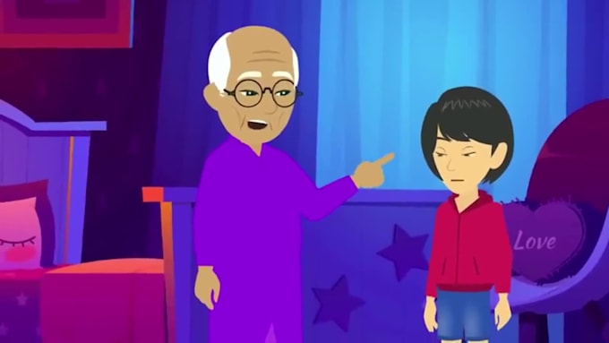 do kids story voice over in hindi