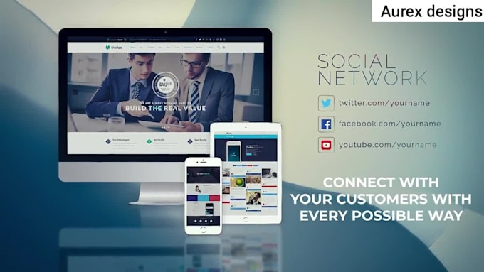 create an amazing website or app promo video