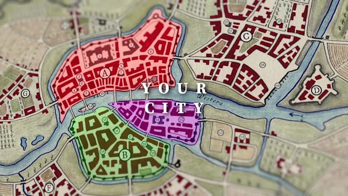 create cinematic map animations