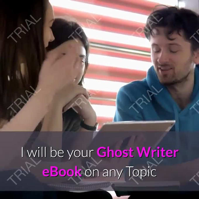 ghostwrite and ebookwrite on any topic of your choice