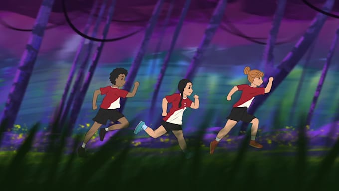 make a simple 2d animation for you