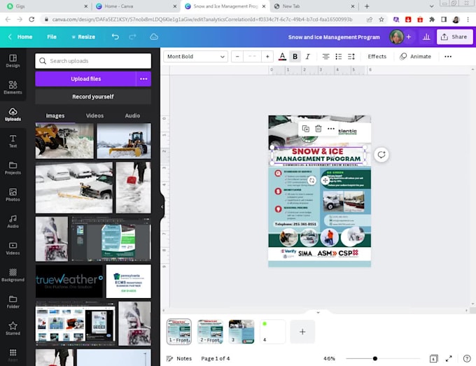 create a canva tutorial video for your youtube and reels