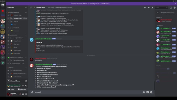 Make or remake your discord server by Vinnipapi | Fiverr