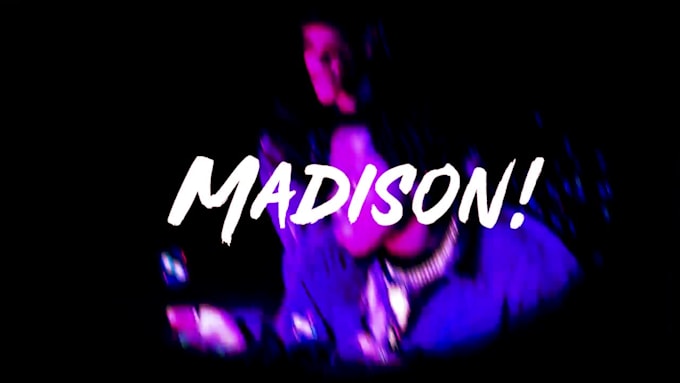make professional a lyrics video for your music