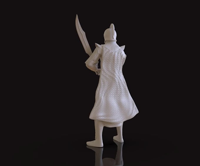 do 3d print ready character sculpt