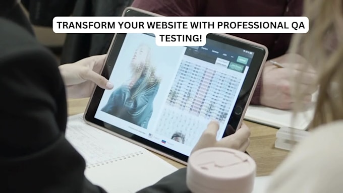 do website QA testing and bug reporting
