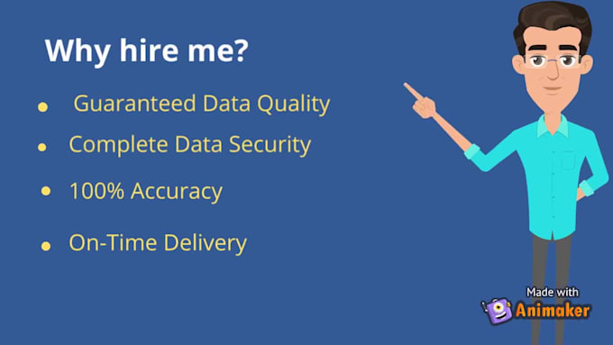 do simple data entry, copy paste, email collection,contacts