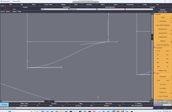 develop the grading of your pattern multiple sizes