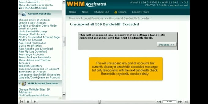 fix whm cpanel issue perfectly