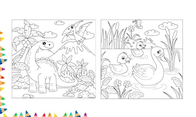 design kids coloring book and activity book for amazon kdp