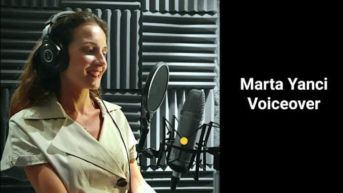 record a professional spanish female voiceover