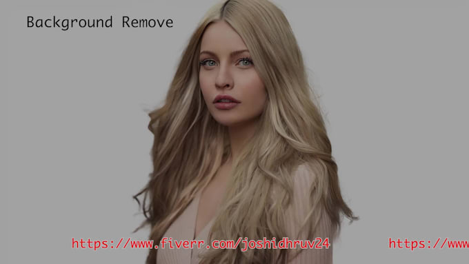 do background removal and clothes recolor
