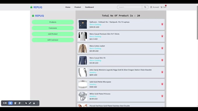 Create or redesign your website using react js by Imtowhidulislam | Fiverr