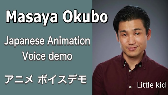 record a professional japanese male and female voice over with my team