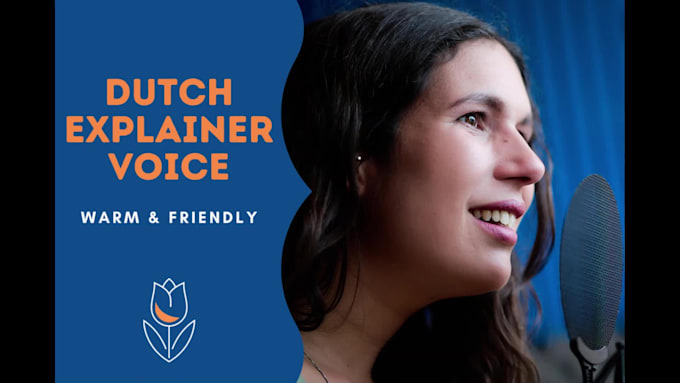 record your female dutch explainer video voice over