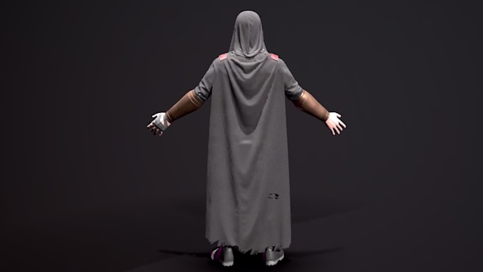 make 3d characters for video games or print