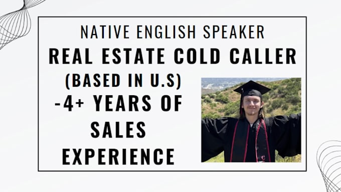 do your cold calling, telemarketing real estate calls