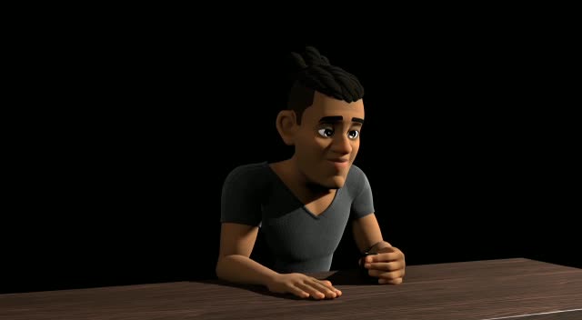 do 3d character animation videos in blender