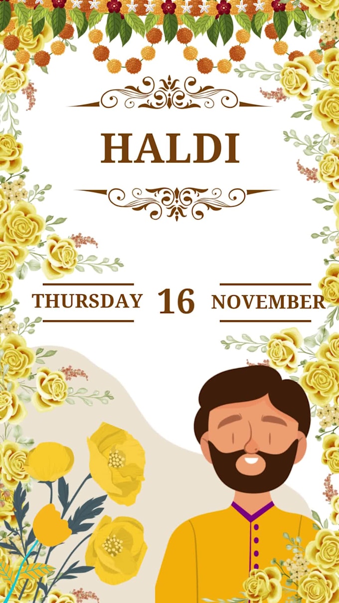 attractive invitation video, party, birthday, wedding