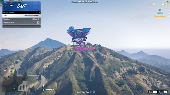 make vinewood sign 3d model or text for fivem