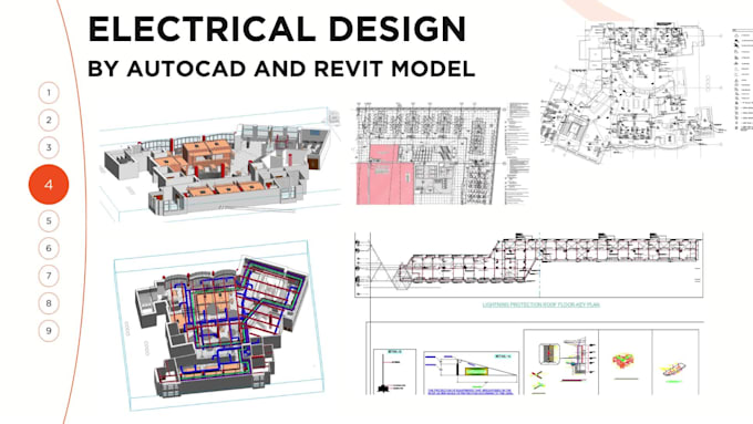 create electrical engineering drawings and load calculations