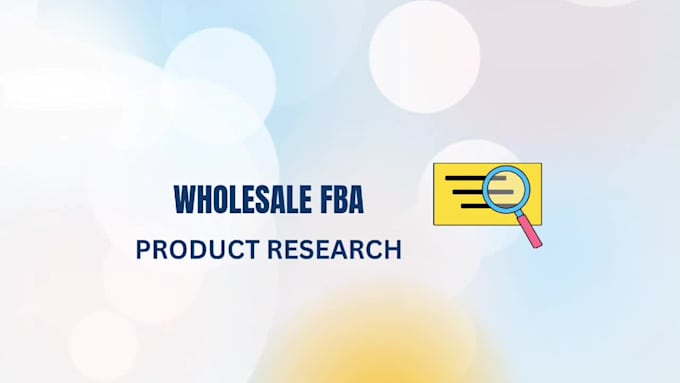 provide expert amazon wholesale fba product research for high profits