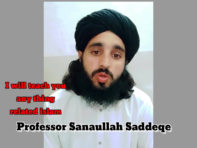 your islamic studies teacher,and quran tutor