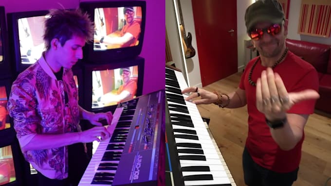 do a professional synthesizer recording for your track
