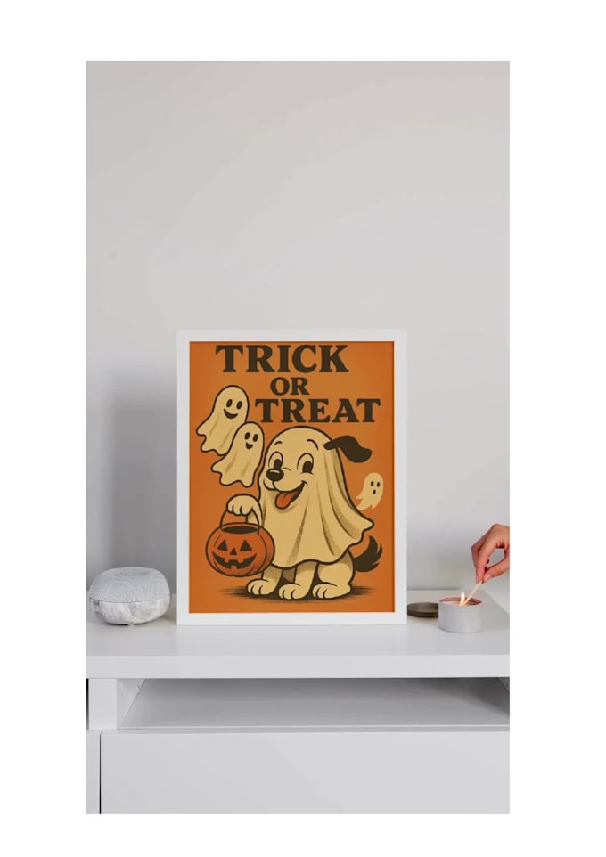 generate image by using ai program and do a poster via canva