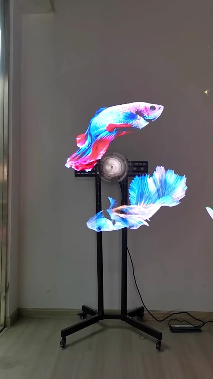 create 3d hologram animation 3d hologram fan video 3d futuristic hologram video
