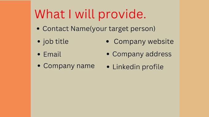 can generate all the leads professionally