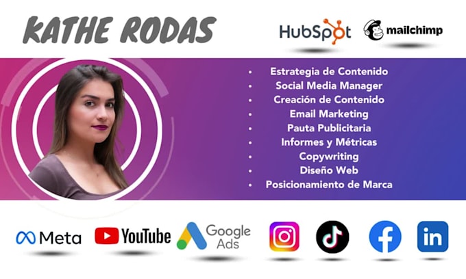 asistente virtual,social media manager,marketing digital