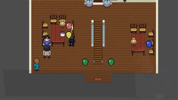 develop a personalized virtual birthday party video game