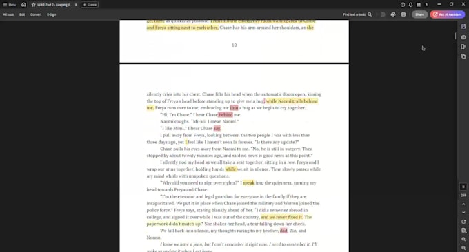 professionally edit your novel from developmental or line edits to proofreading