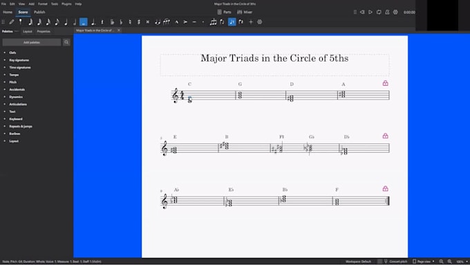teach you music theory and help you read and write music