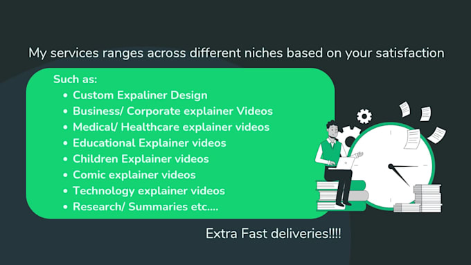 create a custom infographic explainer video, infographics video, corporate