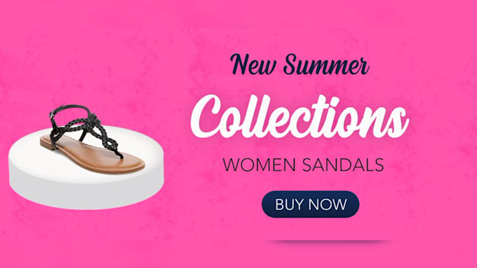 design any web banners, header, shopify banner, website banner and hero images
