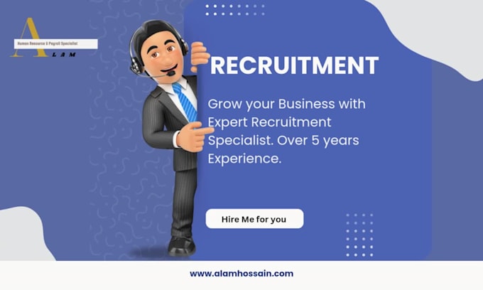 provide recruitment consulting,  candidate sourcing freelance recruiter