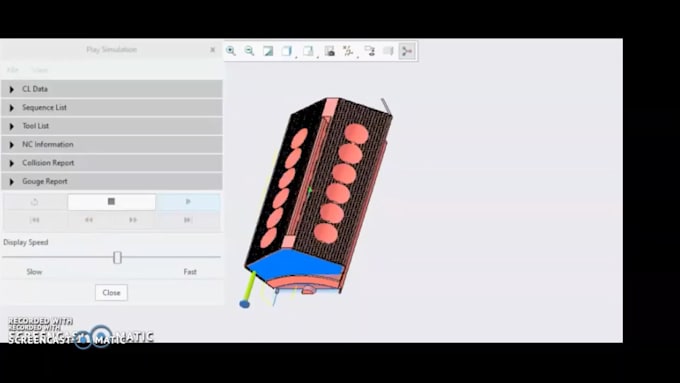 generate gcodes for cnc machining process
