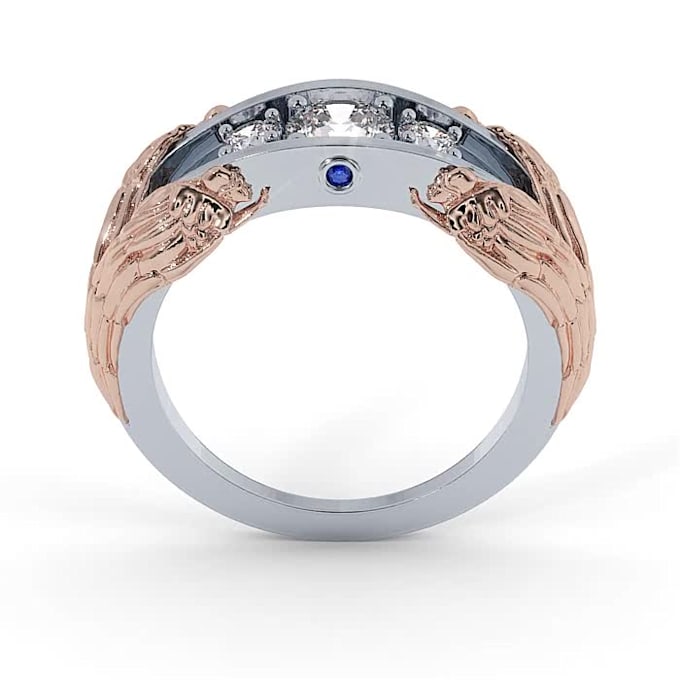 do 3d cad model jewelry design