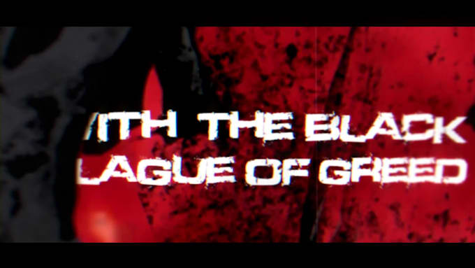 create a metal song lyric video