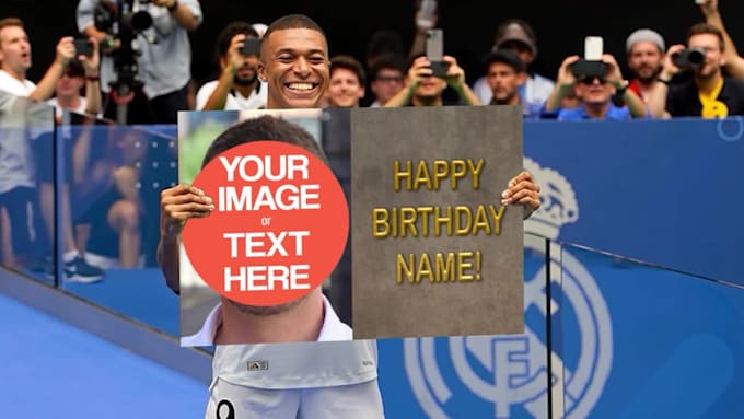 make mbappe birthday greeting video