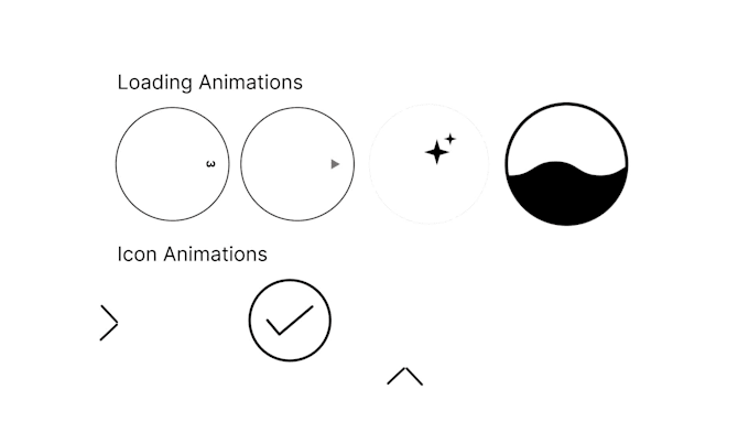 svg lottie json animation for webistes or apps