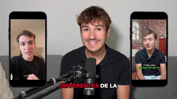 create french ugc videos, high converting content for ads, social media